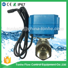 Dn20 3/4" 2 Way Electric 12V 24V Motor Operated Motorised Motorized Ball Valve